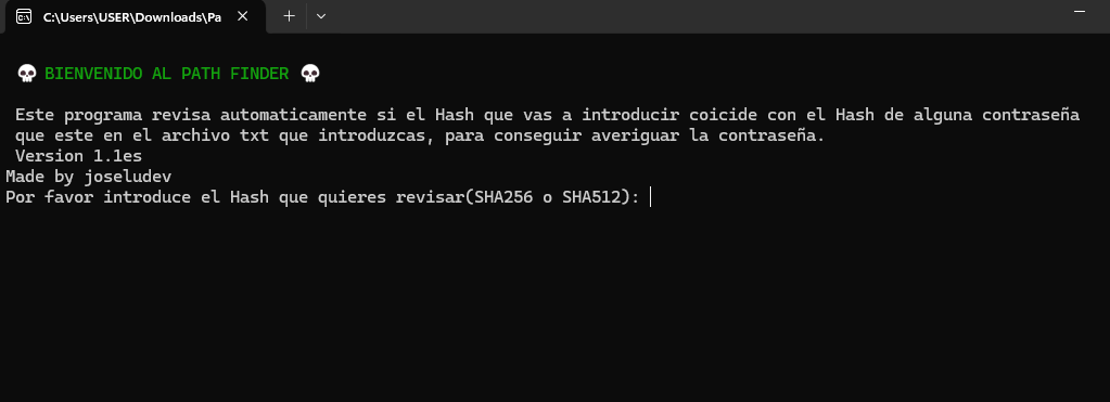 Herramienta Path-Finder